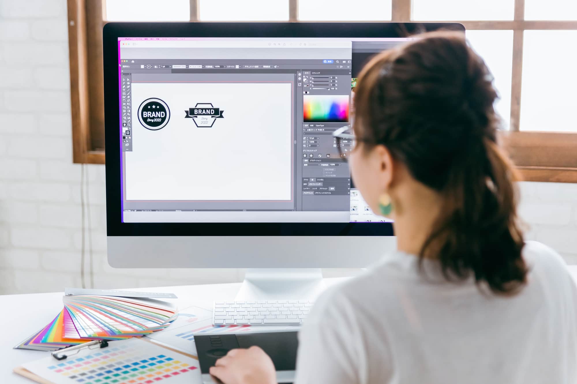 ロゴ作成オプションのイメージ