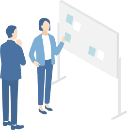 チームメンバーのイラスト